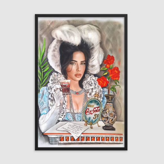 Latina Coca-Cola Poster